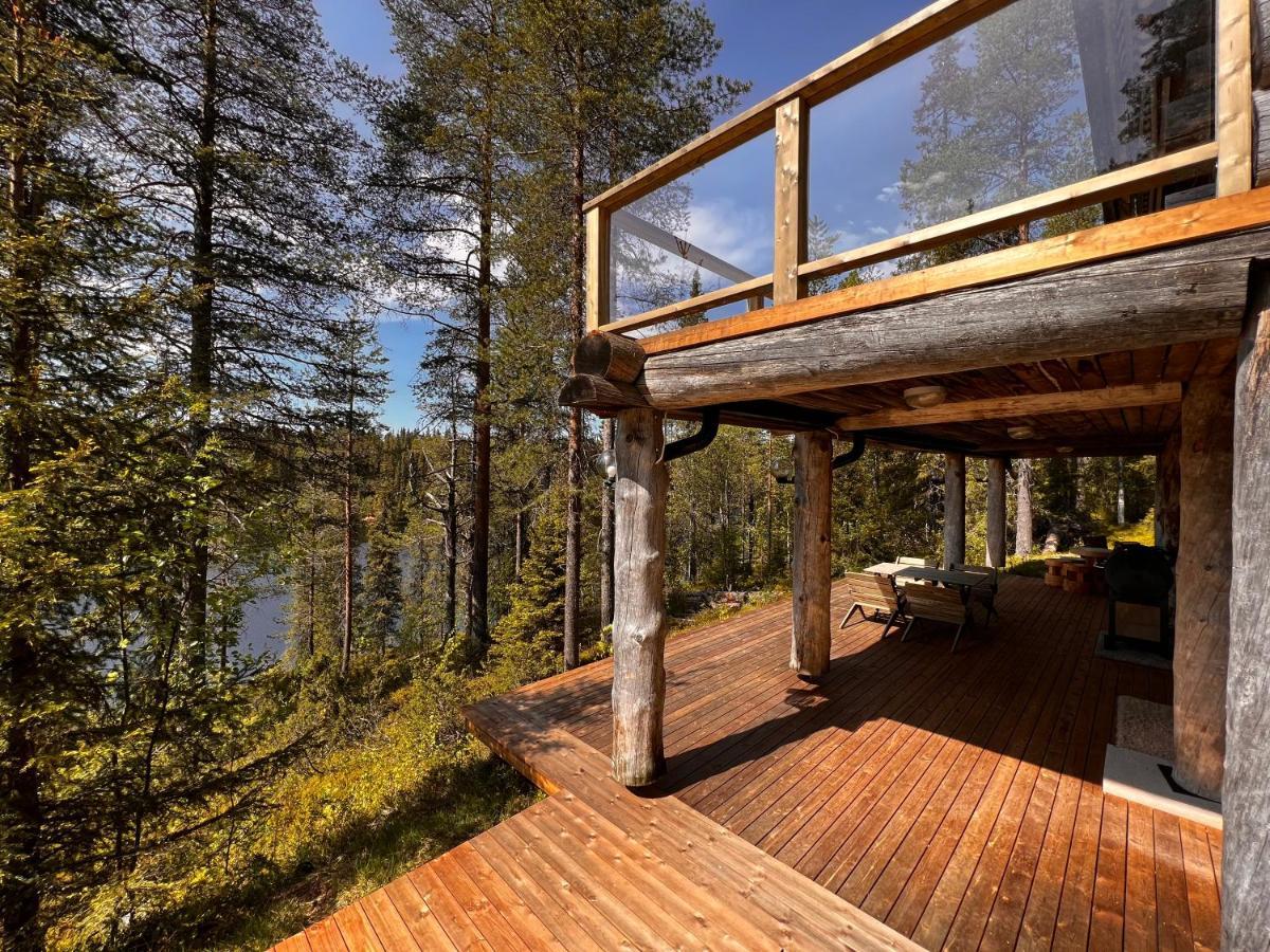Porontima Lake House In Pure Rukatunturi Nature Exterior foto